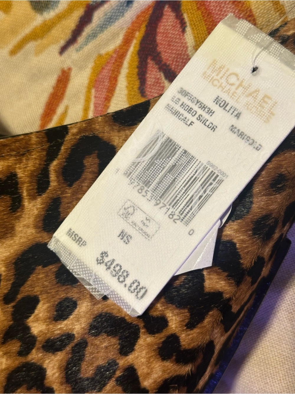 Michael Kors Nolita Large
Leopard Print Calf Hair Hobo
Shoulder Bag
NWT - Picture 7 of 7